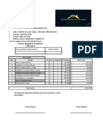 Presupuesto Magalicia (Obra Vendida)