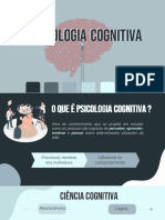 Apresentação Psicologia Cognitiva 