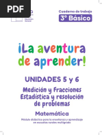 Quinta y Sexta Unidad Matematica 3ero Basico PDF