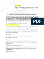 Los Fundamentos de Las Pruebas de Hipótesis