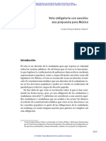 Voto Obligatorio Con Sanción PDF