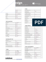 Redokun - Shortcuts Indesign Win