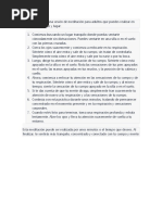 Sesión de Meditación para Adultos Que Puedes Realizar en Cualquier Momento y Lugar