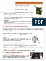 Lecon Fiche Pedag Equilibre D - Un Corps en Rotation Autour D - Un Axe Fixe