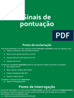 Sinais de Pontuação - Língua Portuguesa