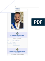 Biografia Nayib Bukele