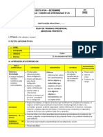 3 Años - Actividad Del 21 de Setiembre