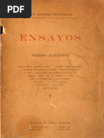 Ensayos