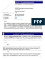 Sílabo de Planificacion Por Competencias y Evaluacion para El Aprendizaje I 2022