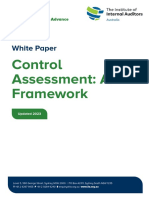 Iia Whitepaper - Control Assessment A Framework PDF