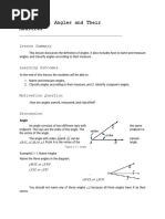 MATH 115 Lesson 2 - 1