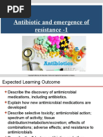 Chapter-9 Antibiotic and Emergence of Resistance - 1