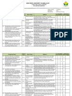 Kisi-Kisi Asesmen Madrasah Mapel Umum