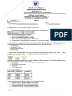 Science 7 Third Quarter Learners Material