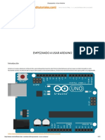 Empezando A Usar Arduino