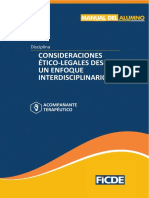 Consideraciones Ético-Legales. Enfoque Interdisciplinario