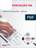 Caderno de Questoes Idecan PDF