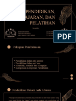 Pendidikan Pengajaran Dan Pelatihan