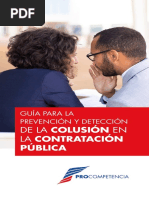 Guia para La Prevencion y Deteccion de Colusion en La Contratacion Publica