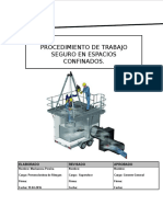 Procedimiento Espacios Confinados