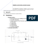 Etude Et Verification Des Lois de Farad