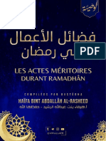 Les Actes Méritoires Durant Ramadhân