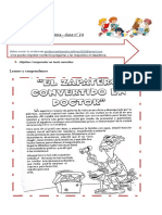 Actividad N°24 Taller de Comprensión Lectora 3°B