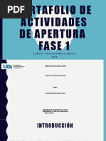 Portafolio de Actividades