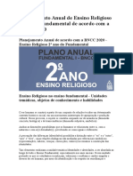 Plano de Ensino - 2 Ano