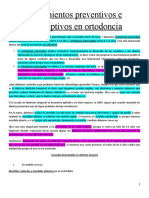 Tratamientos Preventivos e Interceptivos en Ortodoncia