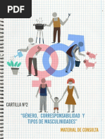 Cartilla 2 Genero Corresponsabilidad y Tipos de Masculinidades PDF