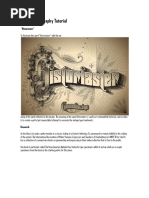 Vintage Typography Tutorial PDF