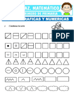 Series Graficas y Numericas para Primero de Primaria