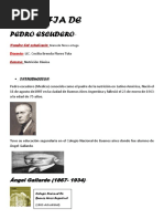 Biografia de Pedro Escudero