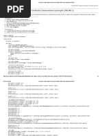 2019 Api - Create Aligned Linear and Ordinate Dimensions Example