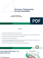 Lecture 2 - Bacterial Structure, Pathogenicity, Growth and Metabolism