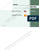 Manual de Partes XRE190 PDF