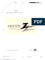 Zenith C27J28B Manual