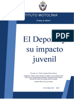 Deporte y Su Impacto en La Juventud