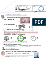 7th Form Mid Term Test N 3