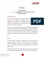 ENAP-FO-13 Silabo - MOOC - Estado - 2023 PDF