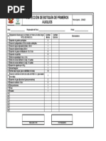 Formato - Inspección de Botiquin de Primeros Auxilios.