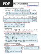 Exercícios Resolvidos - Operações Com Números - Reais - 1 PDF