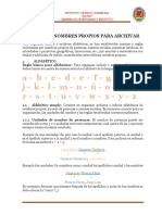 Tema 4 Reglas de Nombres Propios para Archivar