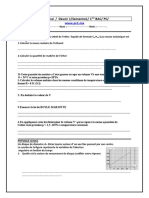 Controle 1 - 21 S1 PC 1bac FR (WWW - Pc1.ma)