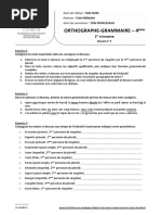 Quatrieme OG Devoir 1