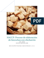 HACCP - Análisis de Peligros y de Puntos Críticos de Control - Procesos de Elaboración de Bizcochos Con Chicharrón