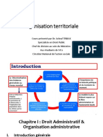 Organisation Territoriale Cours PDF