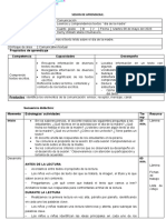 Sesion de Aprendizaje - Martes 8 de Mayo Comunicacion