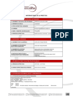 CV014 - Informe Final de La Práctica Del Estudiante